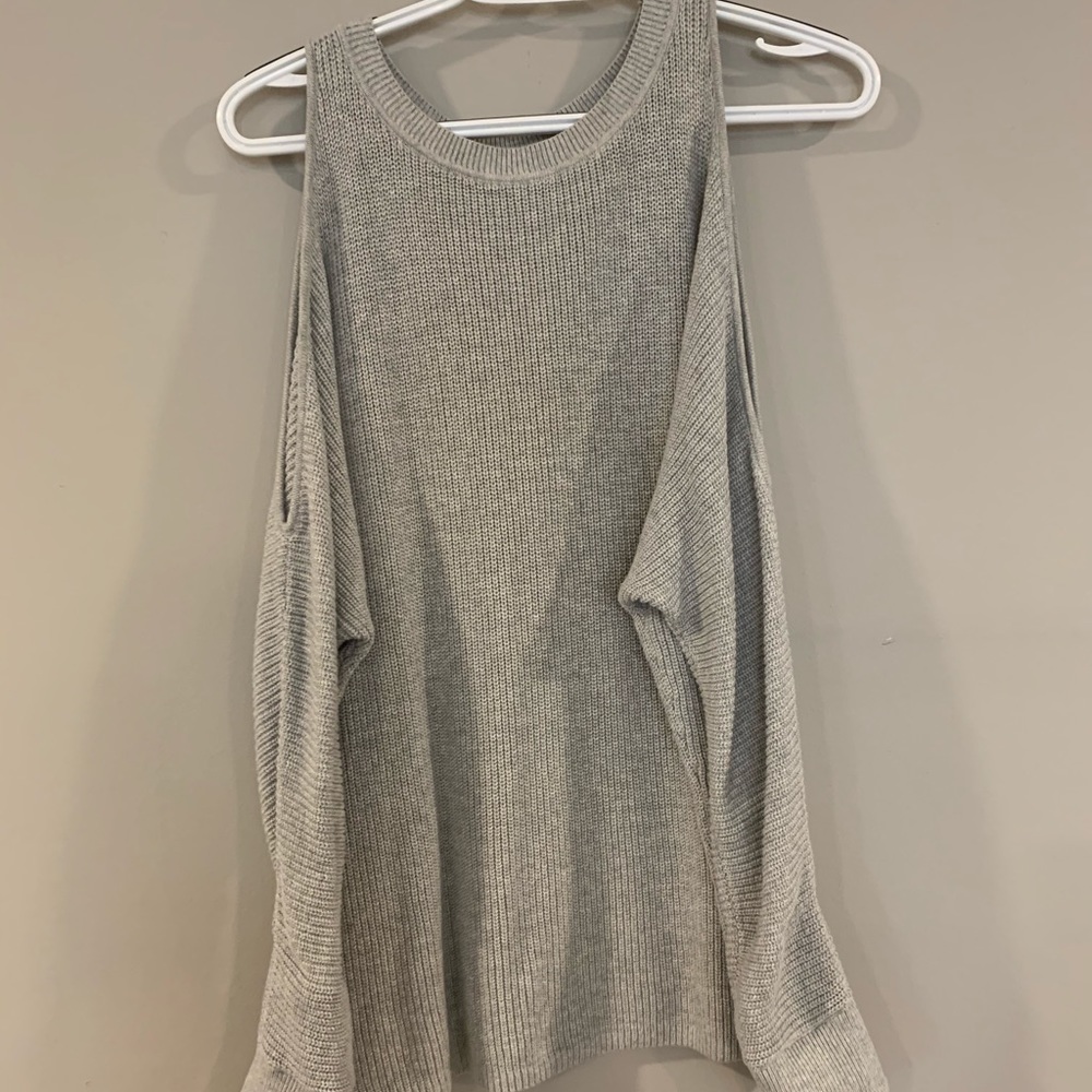 LOFT shoulder Cut Out Sweater